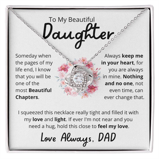 To My Beautiful Daughter - Necklace From Dad