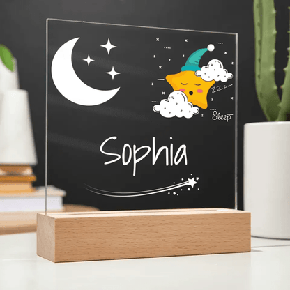 Personalized Night Light for Kids