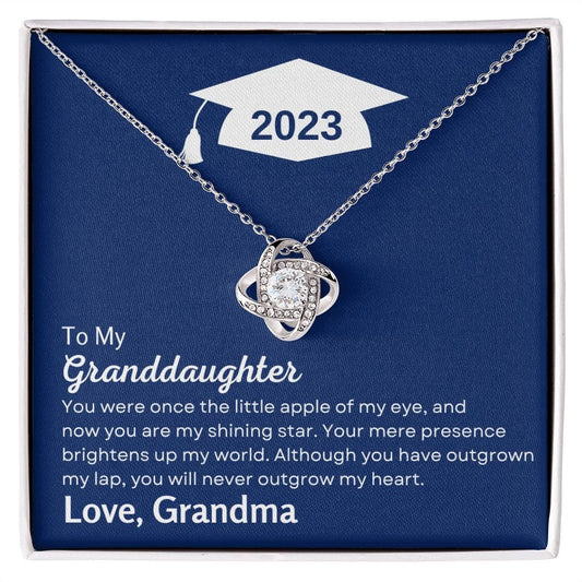 To My Granddaughter, Graduation 2023, Pendant Necklace from Grandma