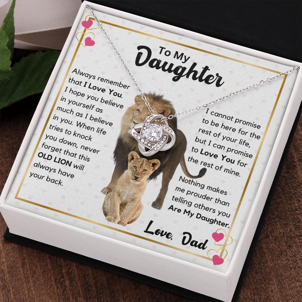 To My Daughter | This Old Lion Will Have Your Back