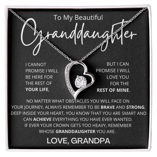 To My Beautiful Granddaughter | Love Grandpa